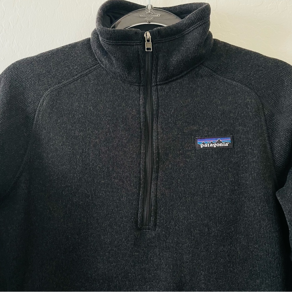 Patagonia Women's Black Better Sweater Zip-Up - Picture 3 of 8